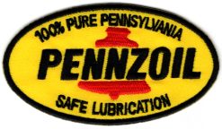 Pennzoil stoffen opstrijk patch