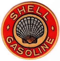 Shell Gasoline stoffen opstrijk patch