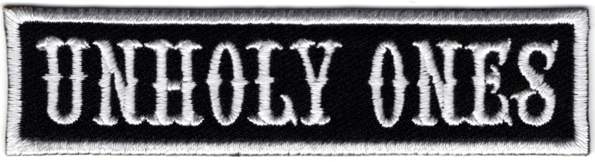 Unholy Ones stoffen opstrijk patch
