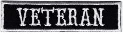 Veteran stoffen opstrijk patch