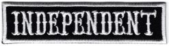 Independent stoffen opstrijk patch