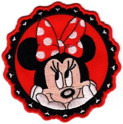 Minnie Mouse Applikation zum Aufbügeln