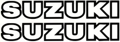 Suzuki sticker set