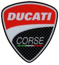 Ducati Corse reflectie sticker