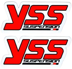 YSS Suspension sticker set
