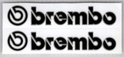 Ensemble d'autocollants Brembo