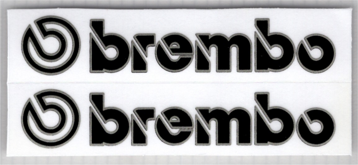 Ensemble d'autocollants Brembo