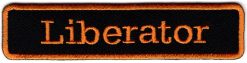 Liberator stoffen opstrijk patch