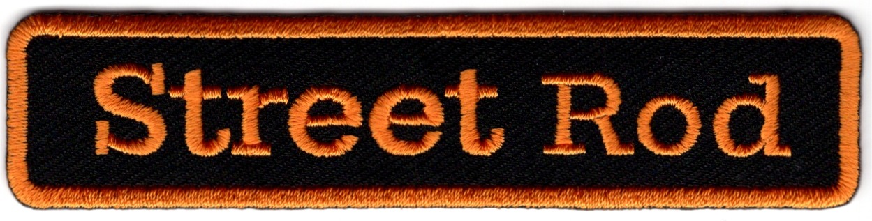 Street Rod stoffen opstrijk patch