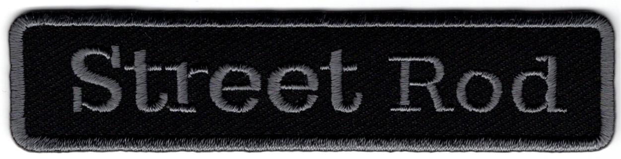 Street Rod stoffen opstrijk patch