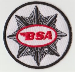 BSA Applikation zum Aufbügeln