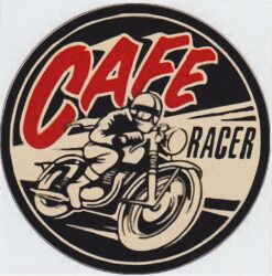 Cafe Racer sticker