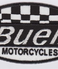 Buell stoffen Opstrijk patch