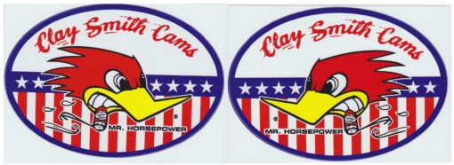 Mr Horsepower Clay Smith Sticker set