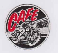 Cafe Racer stoffen Opstrijk patch