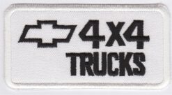 Chevrolet 4x4 trucks stoffen opstrijk patch