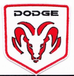 Dodge-Aufnäher zum Aufbügeln