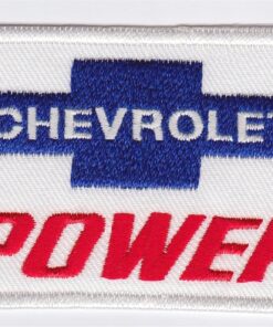 Chevrolet Power Applikation zum Aufbügeln