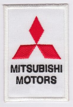 Mitsubishi Motors stoffen opstrijk patch
