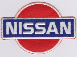 Nissan stoffen opstrijk patch