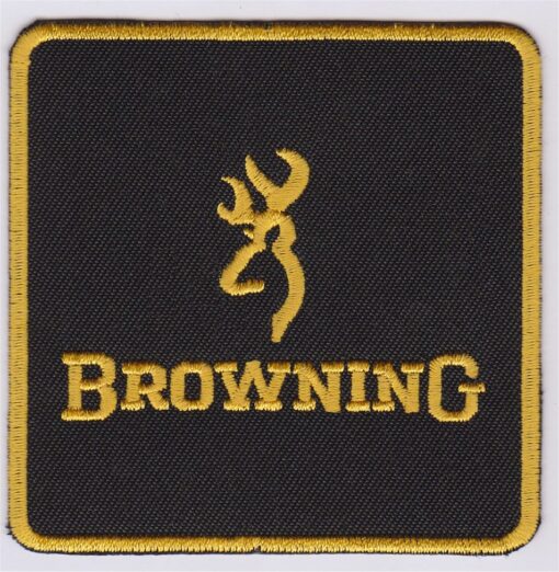 Browning stoffen opstrijk patch