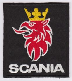 Scania stoffen opstrijk patch