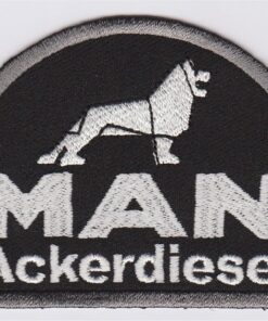 MAN Ackerdiesel stoffen opstrijk patch