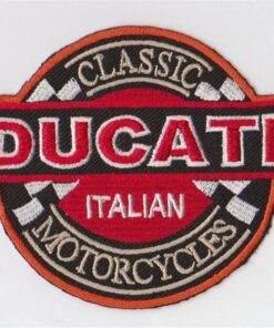 Ducati Classic Motorcycles Applikation zum Aufbügeln