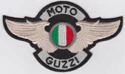 Moto Guzzi stoffen Opstrijk patch