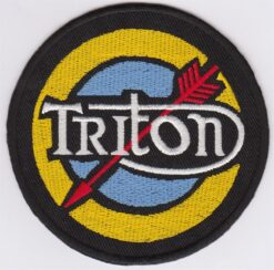 Triton stoffen opstrijk patch