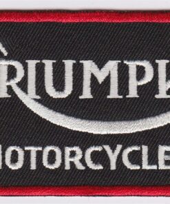 Stoffaufnäher für Triumph-Motorräder zum Aufbügeln