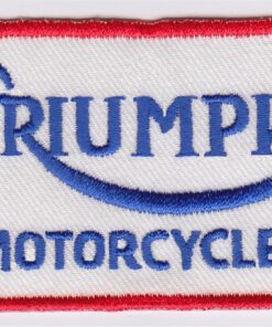 Stoffaufnäher für Triumph-Motorräder zum Aufbügeln