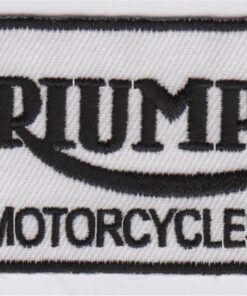 Triumph motorcycles stoffen opstrijk patch