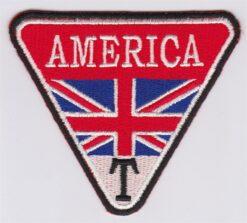 Triumph America stoffen opstrijk patch