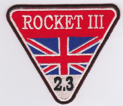 Triumph Rocket III 2.3 stoffen opstrijk patch