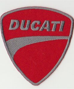 Aufnäher aus Ducati-Stoff zum Aufbügeln