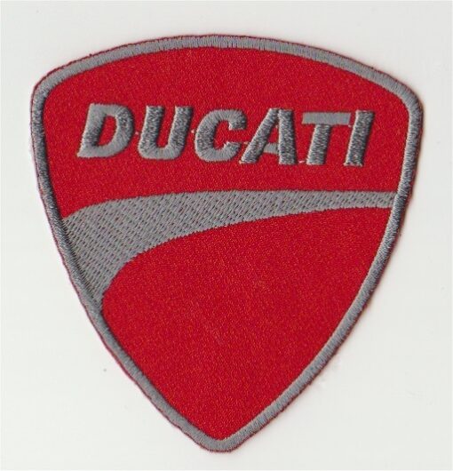 Aufnäher aus Ducati-Stoff zum Aufbügeln