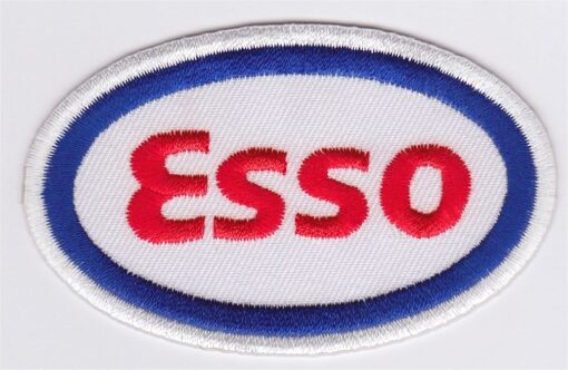 Écusson thermocollant appliqué Esso