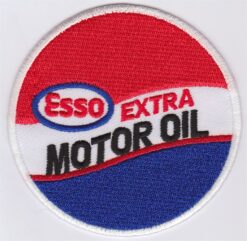 Esso Extra Motor Oil Applique Iron On Patch
