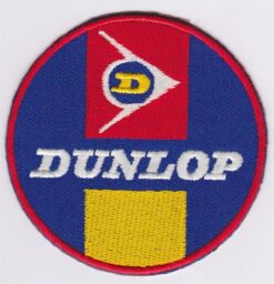 Aufnäher aus Dunlop-Stoff zum Aufbügeln