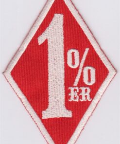 1% stoffen Opstrijk patch