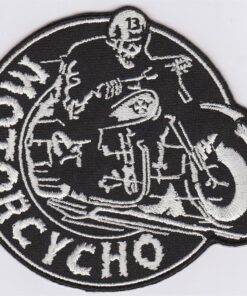 Motorcycho stoffen opstrijk patch