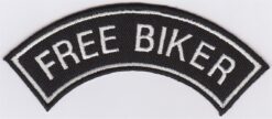 Free Biker stoffen Opstrijk patch