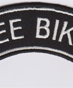 Free Biker Applique Iron On Patch