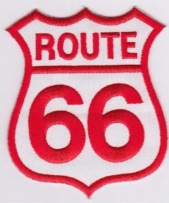 Route 66 Applique Fer Sur Patch