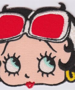 Betty Boop stoffen opstrijk patch