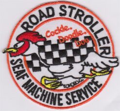Road Stroller Applique Iron On Patch