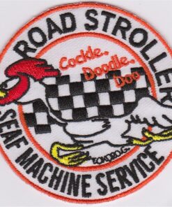 Road Stroller Applique Iron On Patch