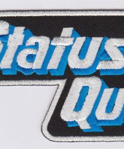 Écusson thermocollant Status Quo appliqué