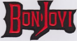 Bon Jovi Applikation zum Aufbügeln